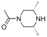 Piperazine, 1-acetyl-3,5-dimethyl-, cis- (9CI) Struktur