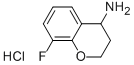 8-FLUORO-CHROMAN-4-YLAMINE HYDROCHLORIDE Struktur