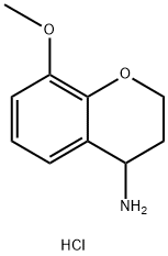 8-METHOXY-CHROMAN-4-YLAMINE HYDROCHLORIDE Struktur