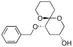 1,7-Dioxaspiro5.5undecan-3-ol, 5-(phenylmethoxy)-, (3.alpha.,5.alpha.,6.beta.)- Struktur