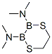 2,3-Bis(dimethylamino)-1,4,2,3-dithiadiborinane Struktur