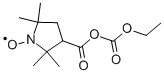 3-[(ETHOXYCARBONYL)OXYCARBONYL]-2,5-DIHYDRO-2,2,5,5-TETRAMETHYL-1H-PYRROL-1-YLOXY Struktur