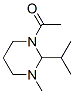 Pyrimidine,  1-acetylhexahydro-3-methyl-2-(1-methylethyl)-  (9CI) Struktur