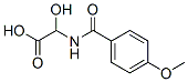 Acetic  acid,  hydroxy[(4-methoxybenzoyl)amino]-  (9CI) Struktur