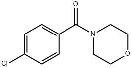 (4-Chlorophenyl)(morpholino)methanone Struktur