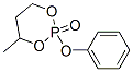 4-Methyl-2-phenoxy-1,3,2-dioxaphosphorinane 2-oxide Struktur