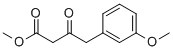 4-(3-METHOXY-PHENYL)-3-OXO-BUTYRIC ACID METHYL ESTER Struktur