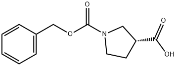 1,3-Pyrrolidinedicarboxylic acid, 1-(phenylmethyl)easter, (R) Struktur