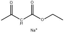 ETHYL ACETOACETATE, SODIUM SALT Struktur