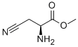 (S)-METHYL 2-AMINO-3-CYANOPROPANOATE Struktur