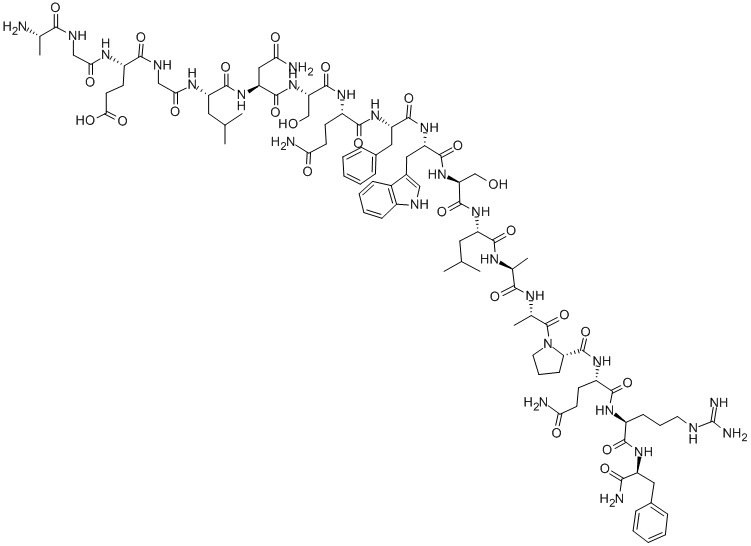 NEUROPEPTIDE AF (HUMAN) Struktur