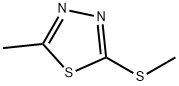 1,3,4-Thiadiazole,  2-methyl-5-(methylthio)- Struktur