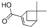 6,6-dimethylbicyclo[3.1.1]hept-2-ene-2-carboxylic acid Struktur