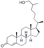 26-Hydroxycholest-4-en-3-one Struktur