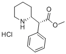 D-THREO-METHYLPHENIDATE HYDROCHLORIDE Struktur