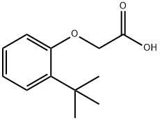 (2-TERT-BUTYLPHENOXY)ACETIC ACID Struktur