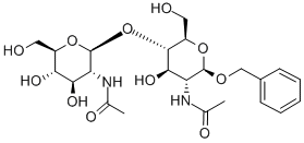 BENZYL N,N'-DIACETYL-B-CHITOBIOSIDE Struktur