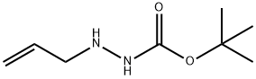 Hydrazinecarboxylic acid, 2-(2-propenyl)-, 1,1-dimethylethyl ester (9CI) Struktur