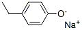 sodium p-ethylphenolate Struktur