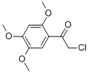 2-CHLORO-1-(2,4,5-TRIMETHOXY-PHENYL)-ETHANONE Struktur