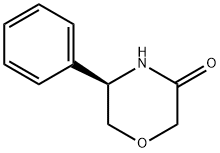 5-phenylmorpholin-3-one Struktur