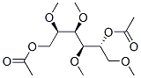 1-O,5-O-Diacetyl-2-O,3-O,4-O,6-O-tetramethyl-D-manno-hexitol Struktur