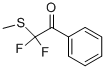 Ethanone, 2,2-difluoro-2-(methylthio)-1-phenyl- (9CI) Struktur