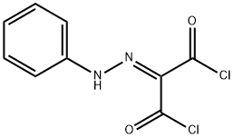 2-(2-phenylhydrazono)Malonyl dichloride Struktur