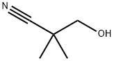 3-hydroxy-2,2-dimethylpropanenitrile Struktur