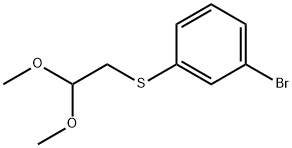 1-BROMO-3-(2,2-DIMETHOXY-ETHYLSULFANYL)-BENZENE