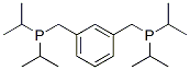 Benzene, 1,3-bis(diisopropylphosphinomethyl)- Struktur