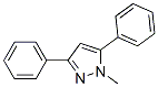 1-Methyl-3,5-diphenylpyrazole Struktur