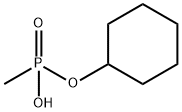 CYCLOHEXYL METHYLPHOSPHONIC ACID Struktur