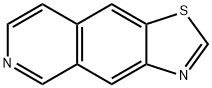 Thiazolo[5,4-g]isoquinoline (9CI) Struktur