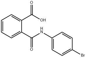 2-[(4-BROMOANILINO)CARBONYL]-BENZOIC ACID Struktur