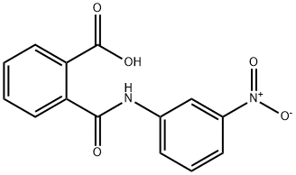 N-(3-Nitro-phenyl)-phthalaMic acid Struktur