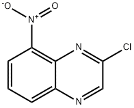 Quinoxaline, 2-chloro-8-nitro- Struktur