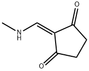 1,3-Cyclopentanedione, 2-[(methylamino)methylene]- (9CI) Struktur