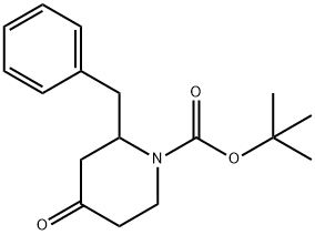 1-BOC-2-BENZYL-PIPERIDIN-4-ONE Struktur