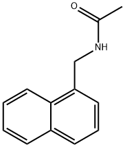 N-(naphthalen-1-ylmethyl)acetamide Struktur