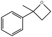 2-methyl-2-phenyloxetane Struktur