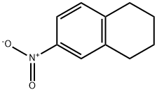 1,2,3,4-tetrahydro-6-nitronaphthalene  Struktur