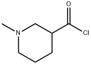 3-Piperidinecarbonyl chloride, 1-methyl- (9CI) Struktur