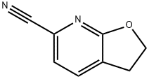 Furo[2,3-b]pyridine-6-carbonitrile, 2,3-dihydro- (9CI) Struktur