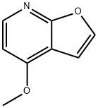 Furo[2,3-b]pyridine, 4-methoxy- (9CI) Struktur