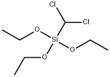 Dichloromethyltriethoxysilane. Struktur