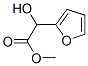 methyl alpha-hydroxyfuran-2-acetate Struktur