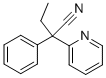 2-PHENYL-2-PYRIDIN-2-YL-BUTYRONITRILE Struktur