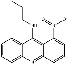 1-Nitro-N-propyl-9-acridinamine Struktur