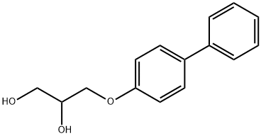 3-([1,1'-biphenyl]-4-yloxy)propane-1,2-diol Struktur